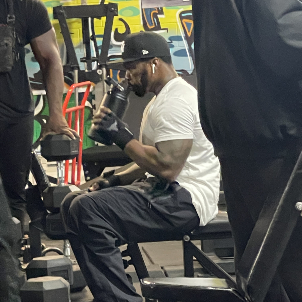 50 Cent выбрал зал HC GYM в центре Таллинна для своей тренировки